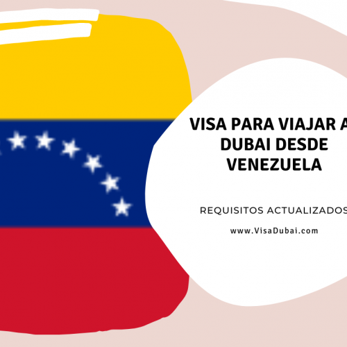 Visa para Viajar a Dubai desde Venezuela
